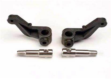 TRX2536 TRAXXAS STEERING BLOCKS & WHEEL SPINDLES (L&R)