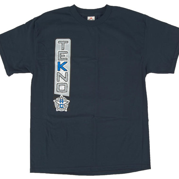 Tekno RC Navy Blue "Vertical" T-Shirt (LARGE)
