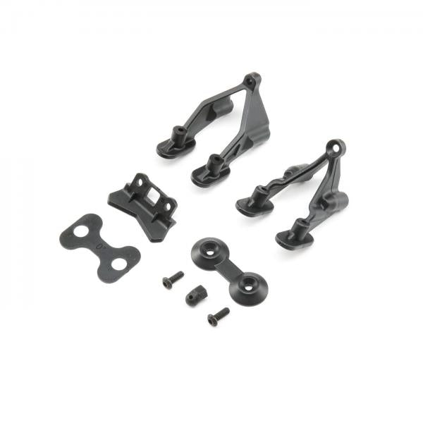 TLR231063 Team Losi Racing Rear Wing Stay and Washers: 22 4.0