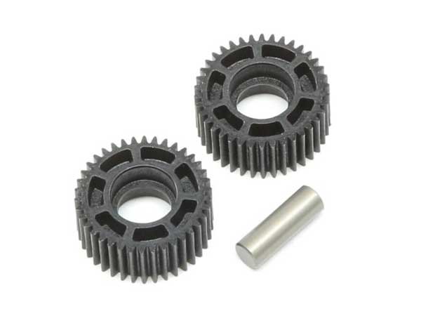 TLR232069 Team Losi Racing Idler Gear & Shaft Laydown: 22 4.0