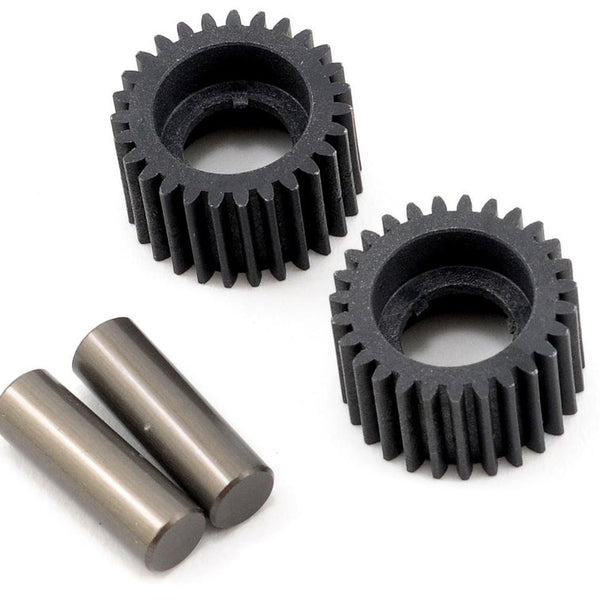 TLR2966 TLR 22 IDLER GEAR AND SHAFT (2)