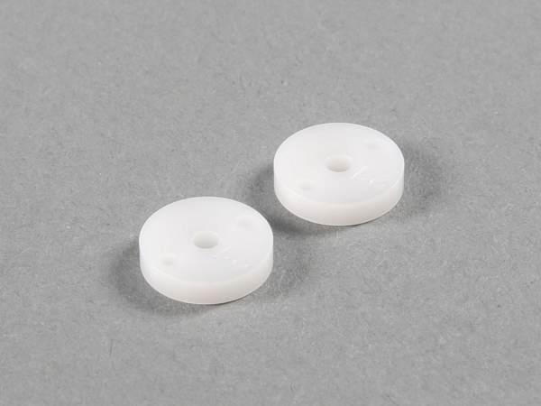 TLR233036 Team Losi Racing Machined Shock Pistons, 2 x 1.6mm, G3 (2)