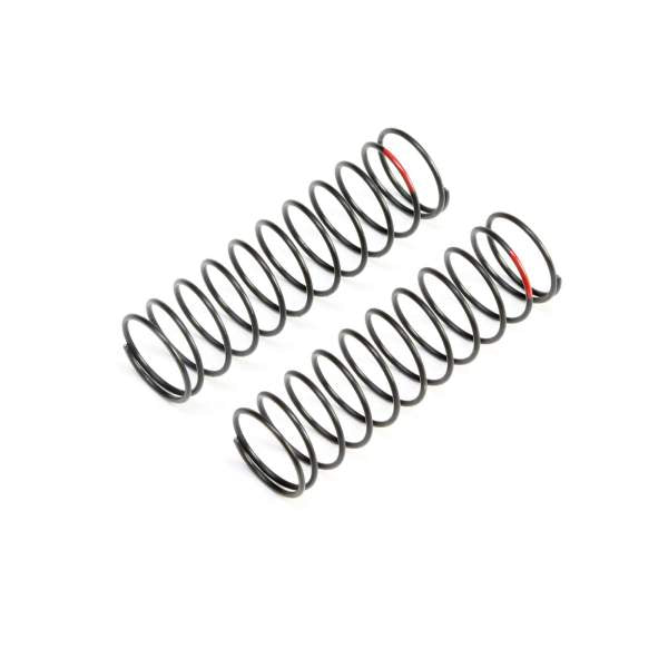 TLR233059 Team Losi Racing Red Rear Springs, Low Frequency, 12mm (2)