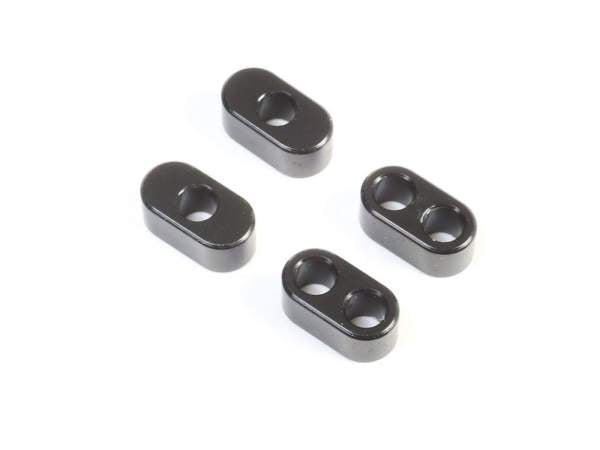 TLR234105 Team Losi Racing Front Camber Block Inserts: 22 5.0