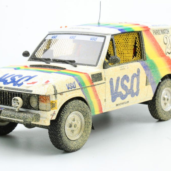 PD01AD - Range Rover Paris-Dakar Winner 1981 Dirty Rene Metge - Bernard Giroux 500 pce Ltd Ed