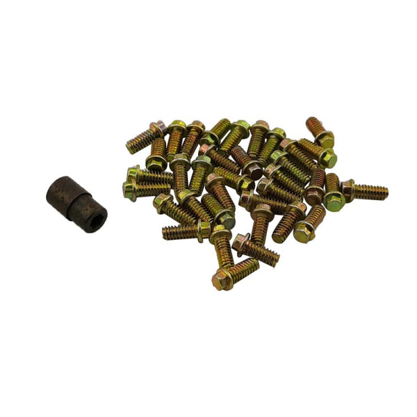 RC48501 RC PARTS HEX SCREW FOR BEADLOCK CRAWLER WHEELS W/ NUT TOOL M2.0X5MM (30PCS/SET)