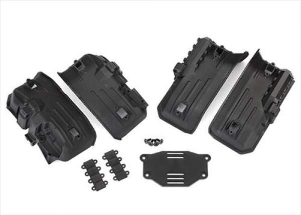 Traxxas TRX4 Bronco Fenders, inner, front rear (2 each)/ rock light covers  TRX8072