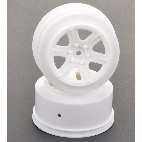 U4732 SHORT COURSE WHEEL - WHITE +3 OFFSET PR