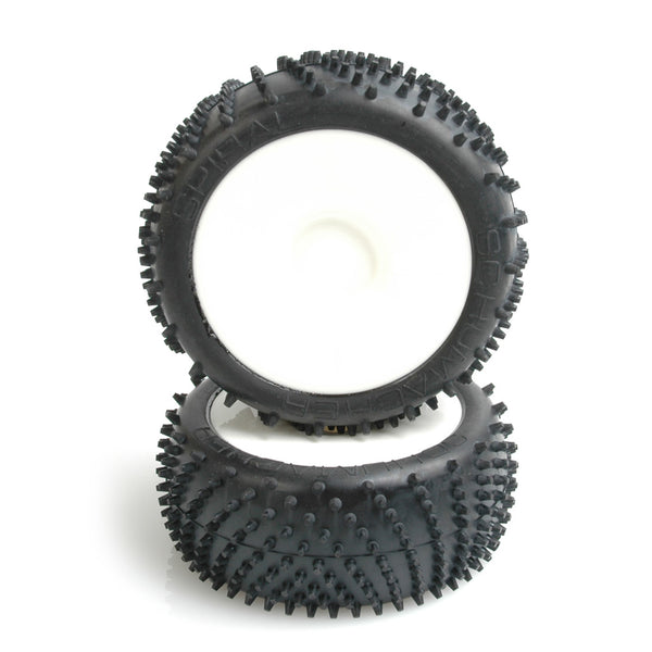 U6757 SCHUMACHER SPIRAL 1/8TH SILVER PRE MOUNTED