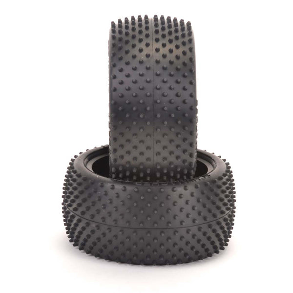 U6832 SCHUMACHER MINI DART REAR TYRES SILVER (1PAIR)