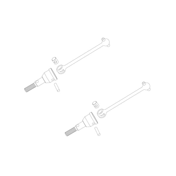UD1601-023 - UDIRC METAL FRONT CVD SHAFTS