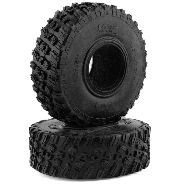 VPS10102 Vanquish Products VXT2 1.9" Rock Crawler Tires (2) (Red)