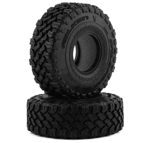 VPS10103 Vanquish Products Falken Wildpeak M/T 1.9" Rock Crawler Tires (2) (Red)