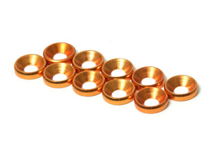 JQA0028 THE JQRacing M3 CS Washer 10pcs (Gold)