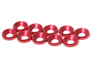 JQA0035 THE JQRacing M4 CS Washer 10pcs (Red)