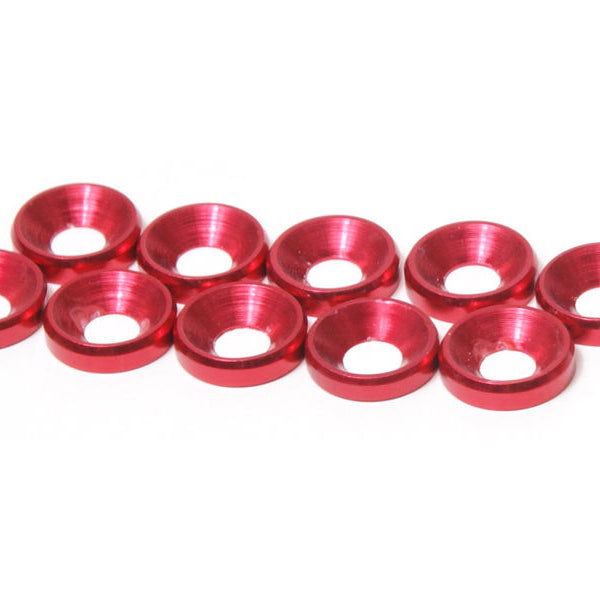 JQA0035 THE JQRacing M4 CS Washer 10pcs (Red)