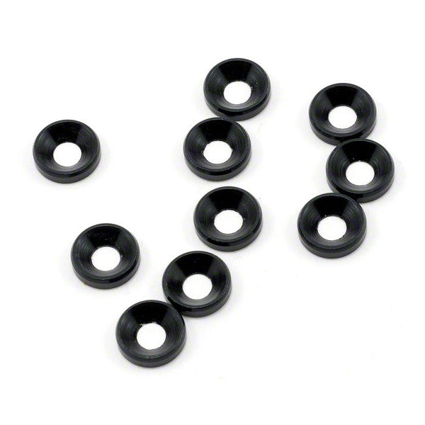 JQA0037 THE JQRacing M4 CS Washer 10pcs (Black)