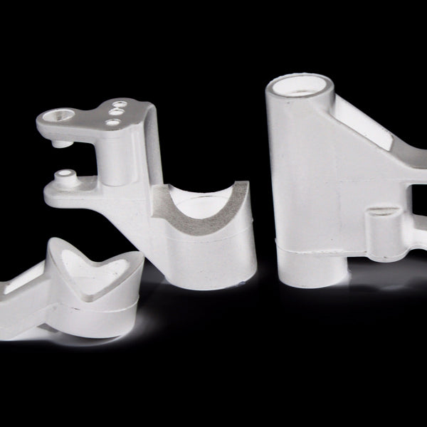 JQB0018LE THE JQRacing White Plastic Steering Parts