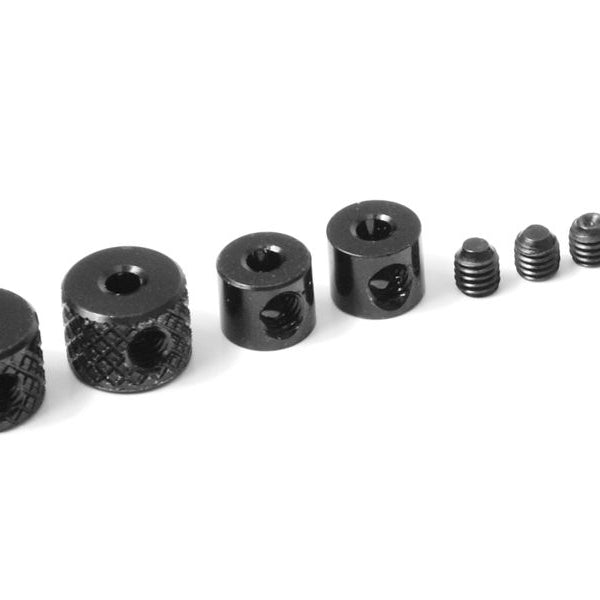 JQB0156 THE JQRacing Linkage Collars (Black)