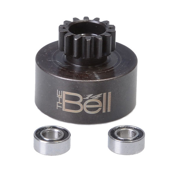 JQB0185 THE JQRacing 14t Clutchbell 2pcs 5x10 Bearing