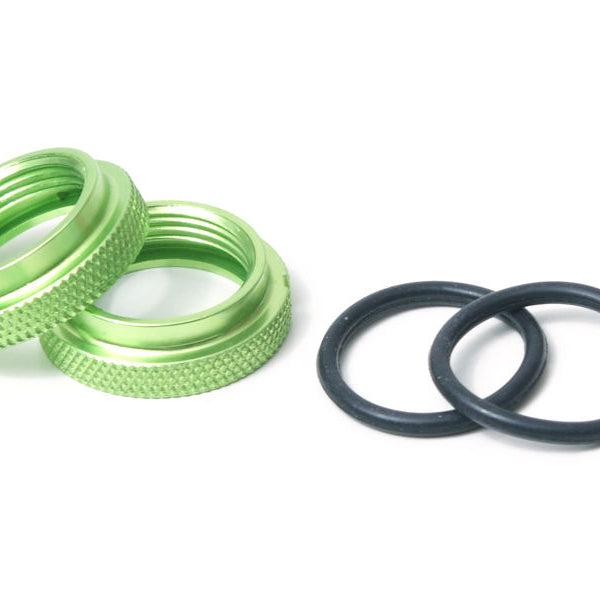 JQB0258-THE-JQRacing-RH-Nut-for-Silk-Shocks-2pcs-(Green)