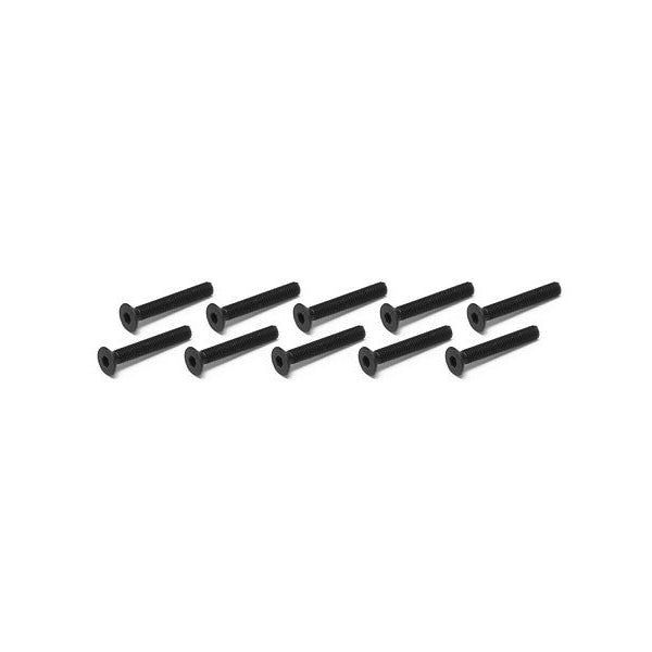 JQH0010-THE-JQRacing-Flat-Head-Screw-3x20mm-(10pcs)