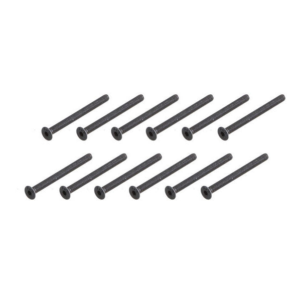 JQH0040-THE-JQRacing-Flat-Head-Screw-3x35mm-(10pcs)