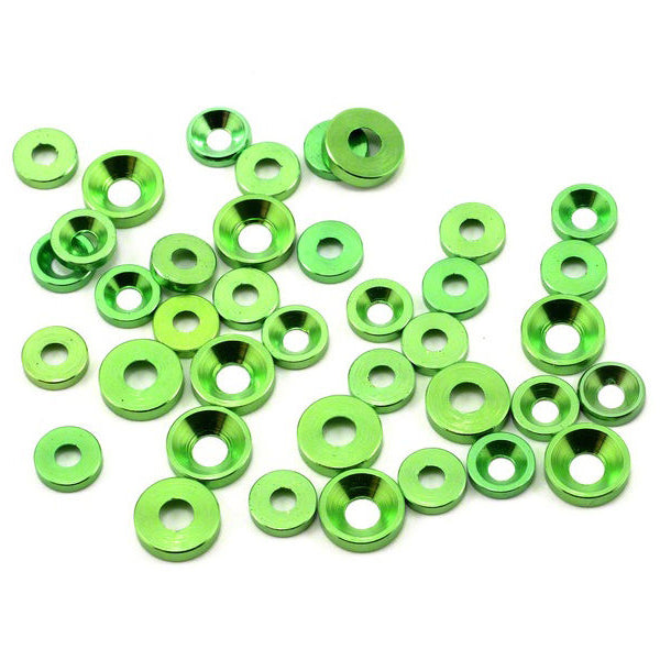 JQS0007 THE JQRacing M3 (26) M4 (12) CS Washer (Green)