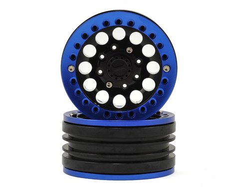 Xtra Speed 1.9 Aluminum Iron Clock Mass Beadlock Wheel (Blue) (2) XTA-XS-59564BU