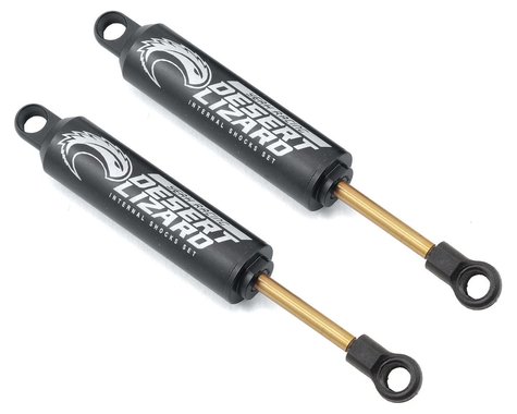 YEA-DDL-090BK - Yeah Racing 90mm Desert Lizard Two Stage Internal Spring Shock (2) (Black)