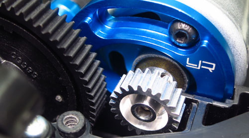 TT02-013BU Yeah Racing Aluminum Adjustable Motor Mount For Tamiya TT02