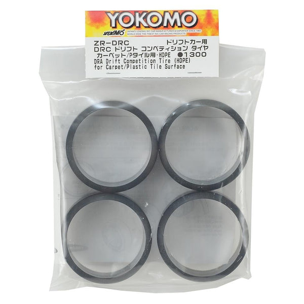 YOKZR-DRC Yokomo DRC Competition Drift Tire (4) (for Carpet Surface)