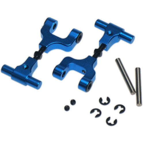 TT02-004BU Yeah Racing Aluminum Adjustable Rear Upper Arm Set For Tamiya TT02