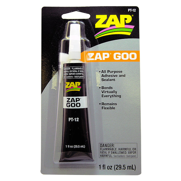 PT-12 ZAP GOO FLEXABLE GLUE